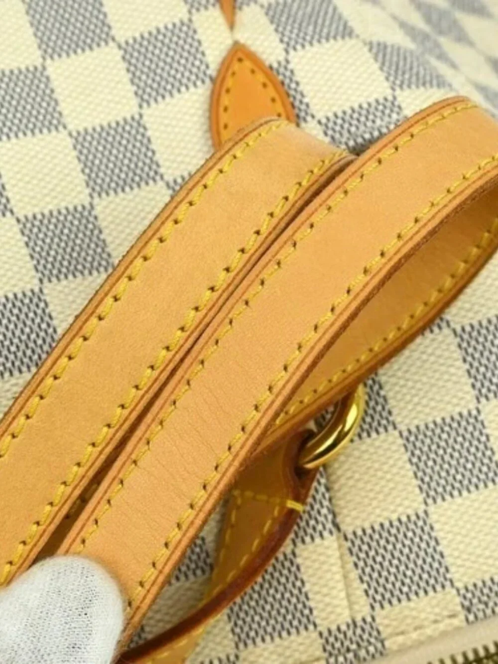 BUYIT03 LOUIS VUITTON DAMIER AZUR TOTALLY MM TOTE BAG N51262 AR4048 NQ06662